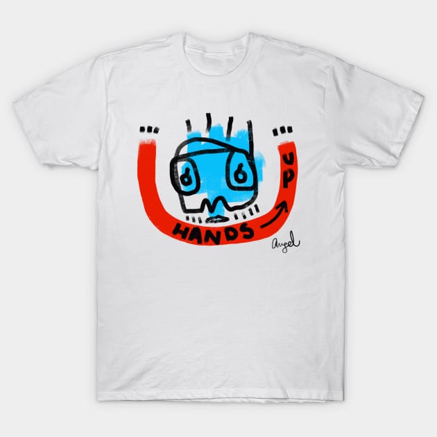 face T-Shirt by Angel Rivas